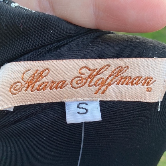 Mara Hoffman Strata Spotted Polka Dot Fit & Flare long sleeve Dress Size S - Picture 6 of 8